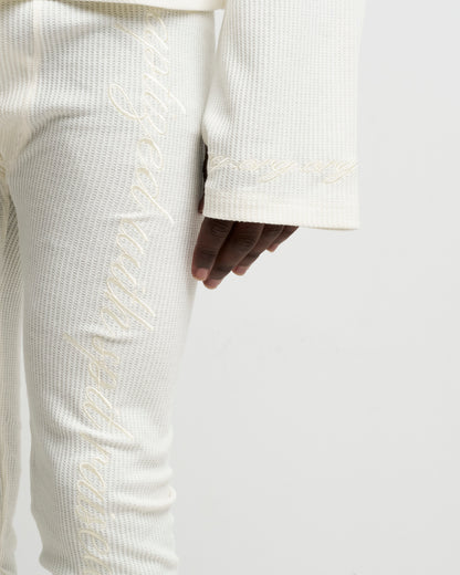 Crème LJ Thermal Leggings