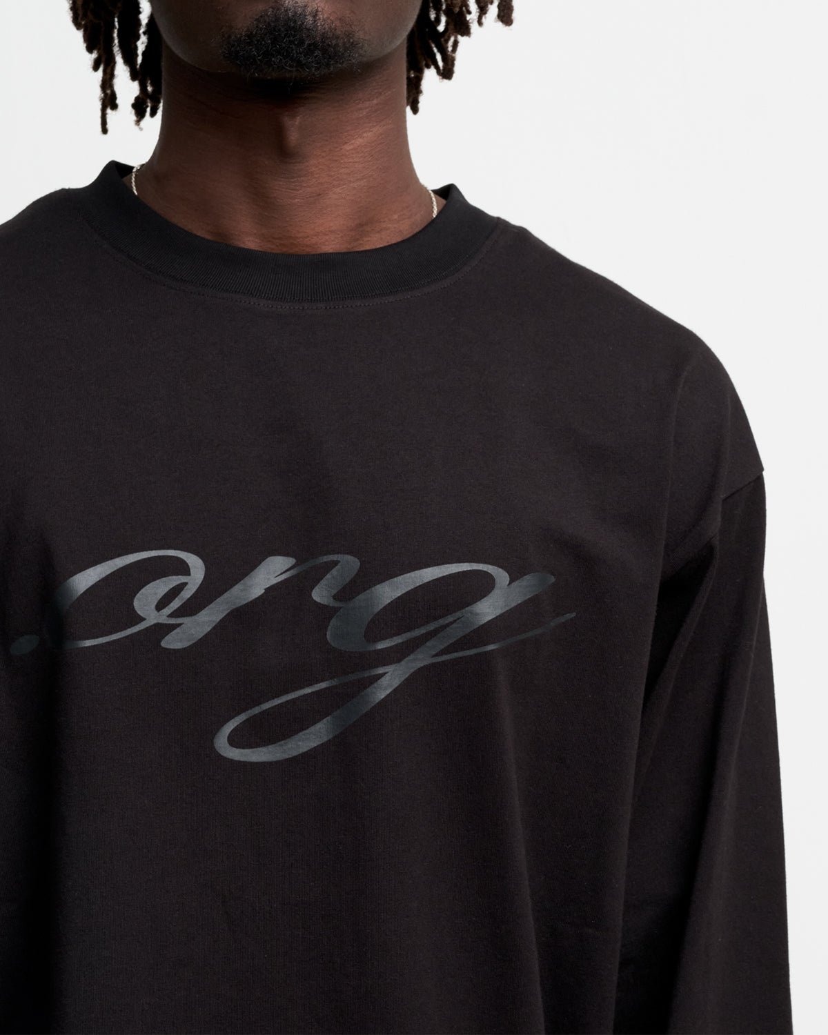 ".Org" ebony tee